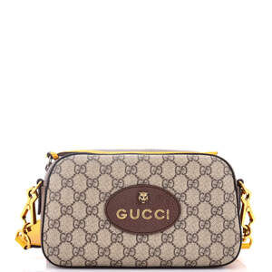 Gucci Neo Vintage Camera Messenger Bag GG Coated Canvas